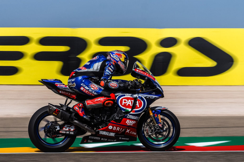 Toprak Razgatlioglu (54). Photo courtesy Dorna WorldSBK Press Office.