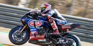 Toprak Razgatlioglu (54). Photo courtesy Yamaha.