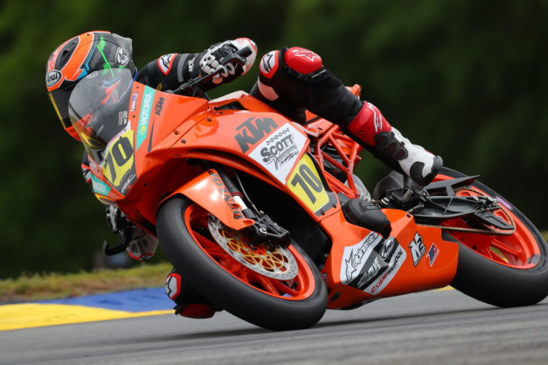 MotoAmerica: Scott Breaks Lap Record, Takes Jr. Cup Pole At Ridge