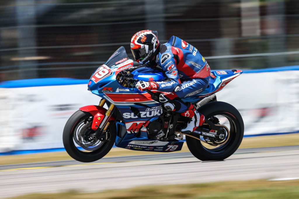 Wyatt Farris (79). Photo by Brian J. Nelson, courtesy Suzuki Motor USA.