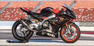 An Aprilia RS 660 Trofeo turn-key racebike. Photo courtesy Aprilia.