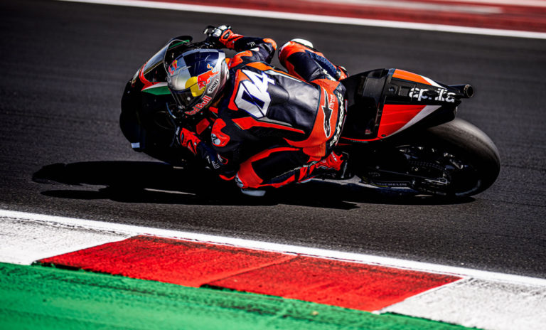 MotoGP: Dovizioso Tests Aprilia At Misano