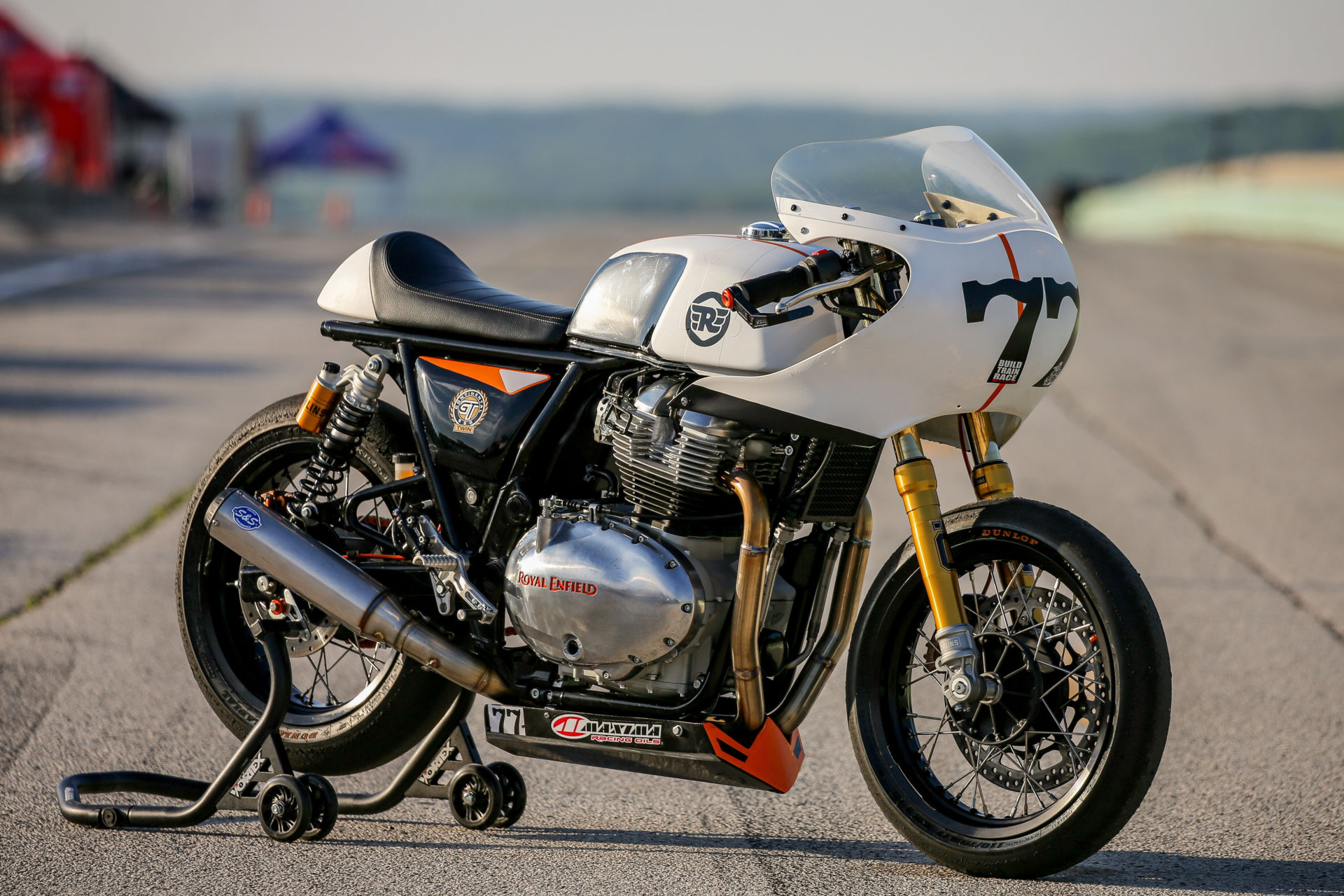 Royal Enfield BUILD TRAIN RACE Road Racers Introduced At Road America