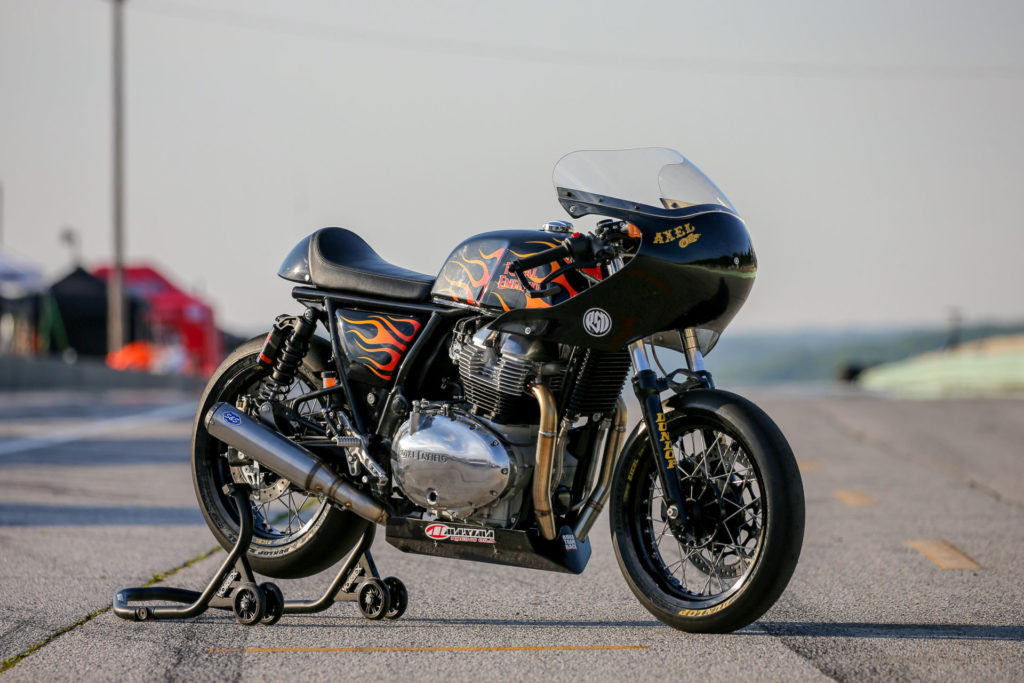 Becky Goebel's Royal Enfield. Photo courtesy Royal Enfield North America.