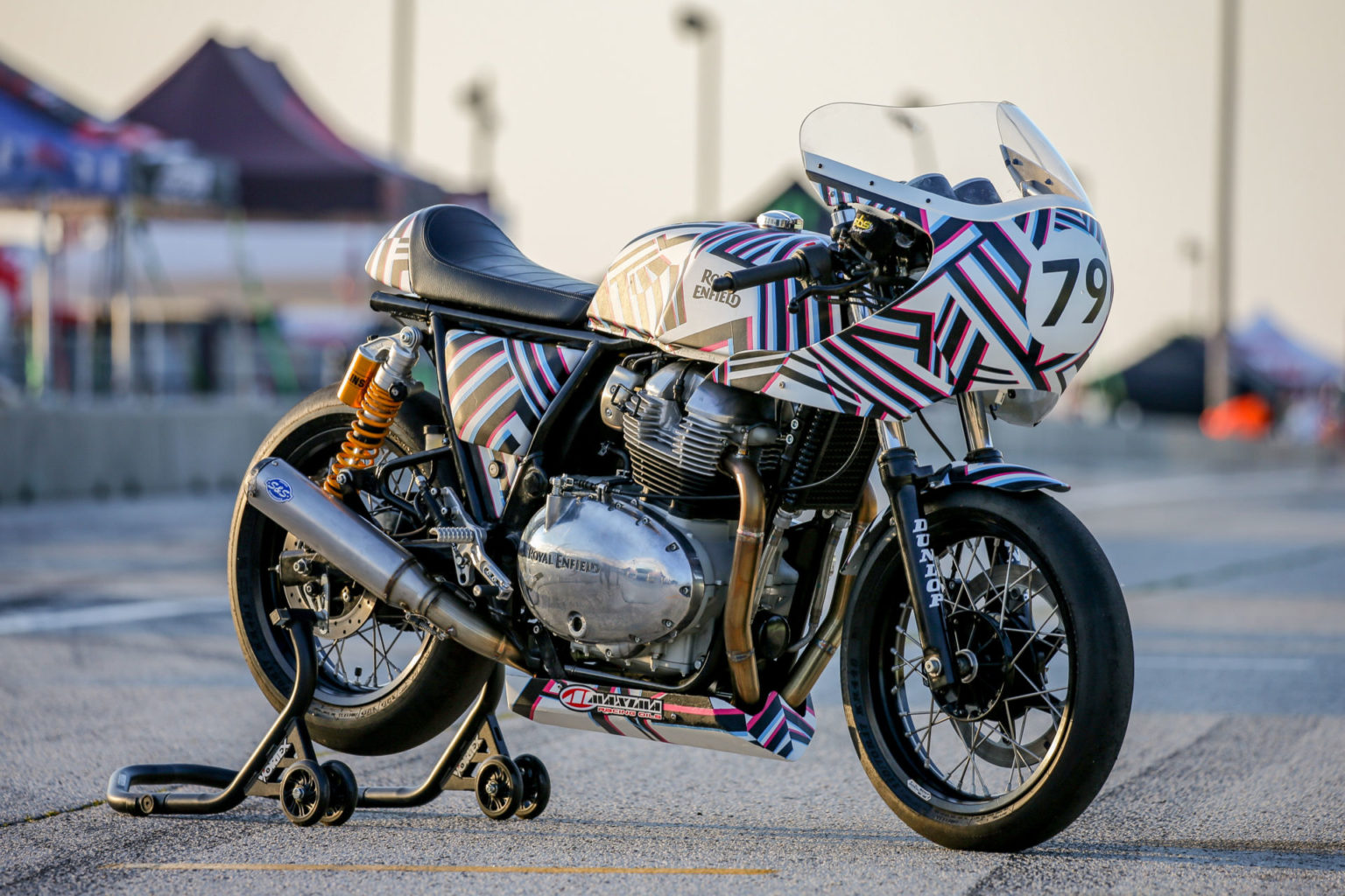 Royal Enfield BUILD TRAIN RACE Road Racers Introduced At Road America