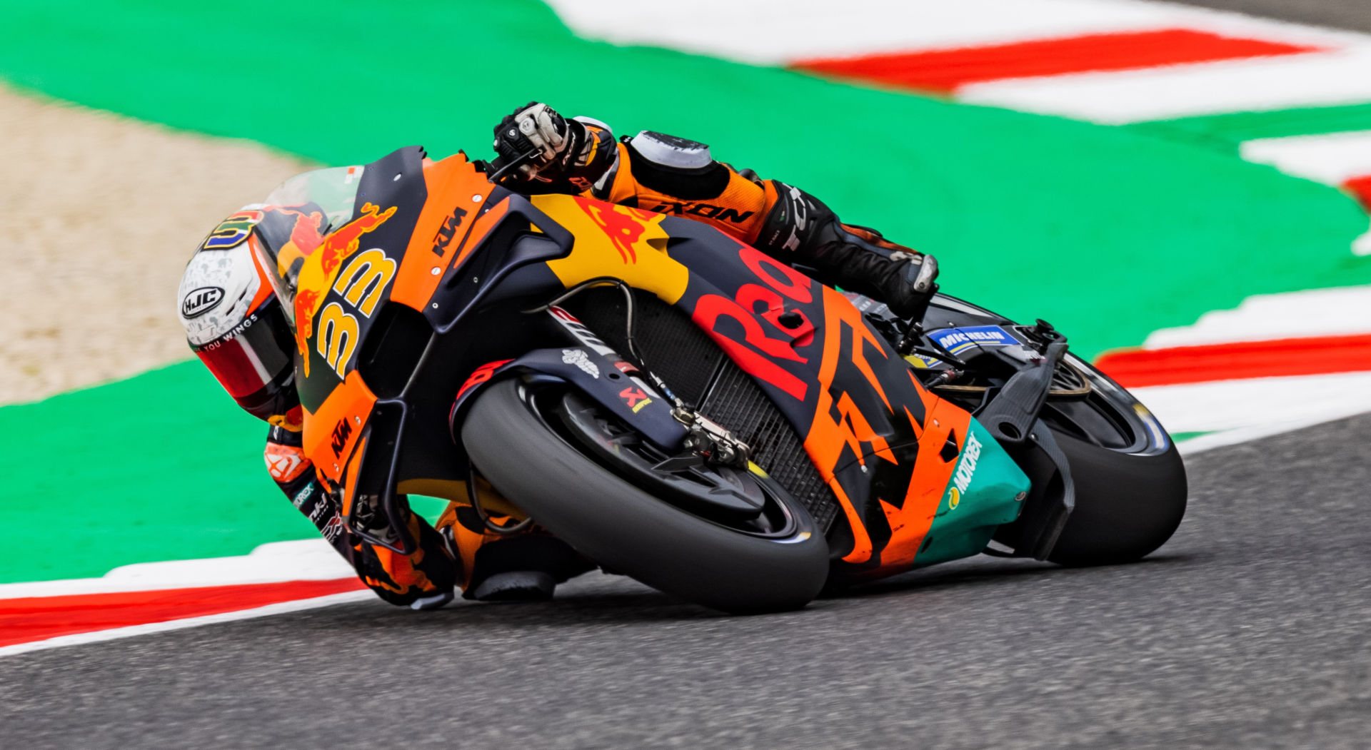 Brad Binder (33). Photo by Polarity Photo, courtesy KTM.