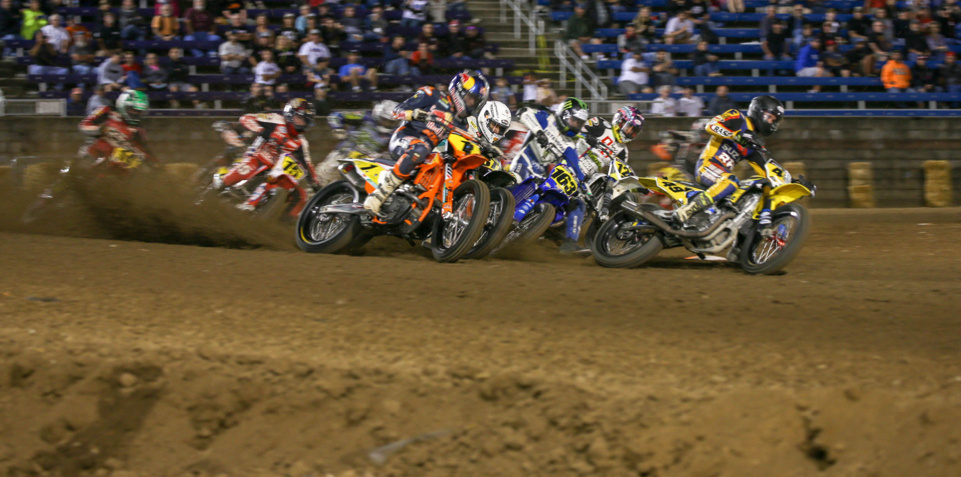 Action from the Springfield Short Track in 2019. Photo courtesy AFT.