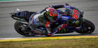 Fabio Quartararo (20). Photo courtesy Monster Energy Yamaha.