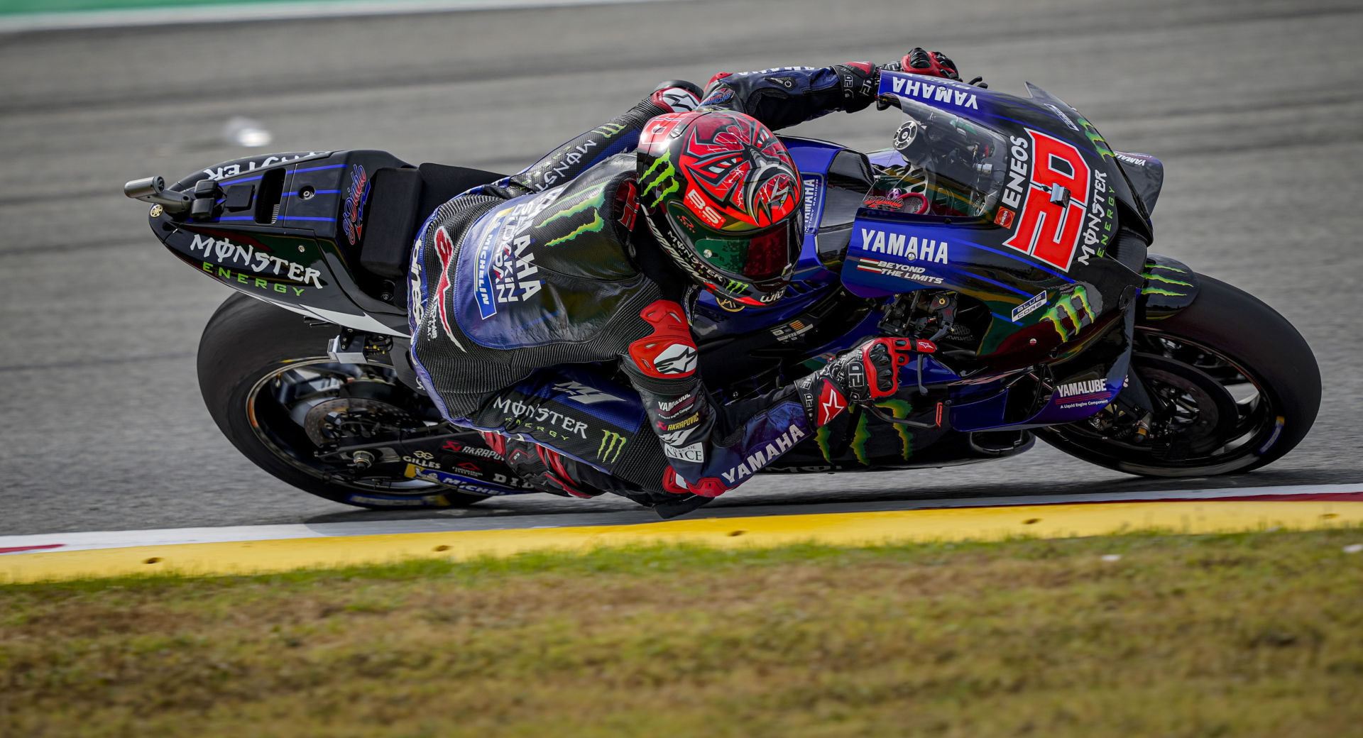 Fabio Quartararo (20). Photo courtesy Monster Energy Yamaha.