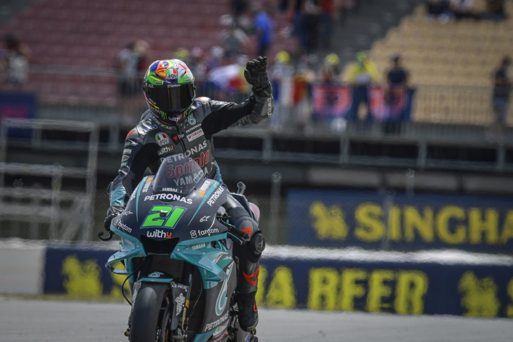 Franco Morbidelli (21). Photo courtesy Dorna.