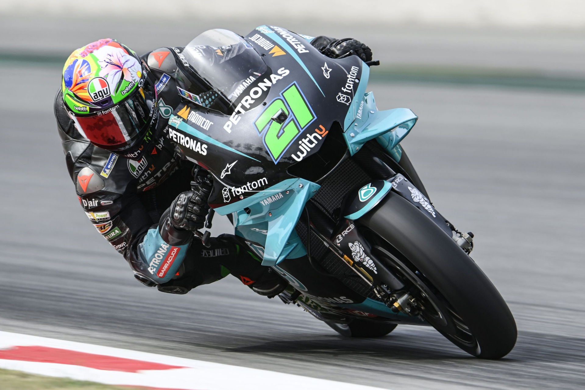 Franco Morbidelli (21). Photo courtesy PETRONAS Yamaha SRT.