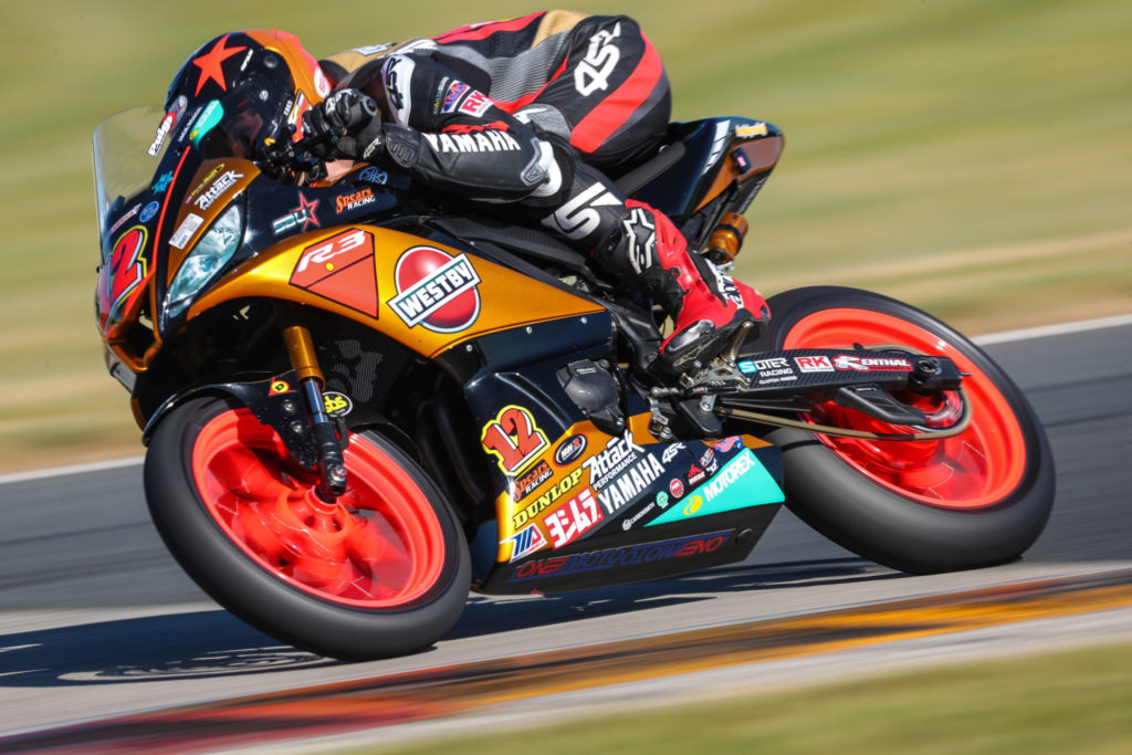 Jack Roach (12). Photo by Brian J. Nelson, courtesy Westby Racing.