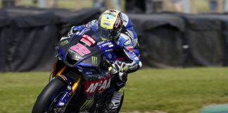 Jason O'Halloran (22) testing at Donington Park. Photo courtesy MSVR.