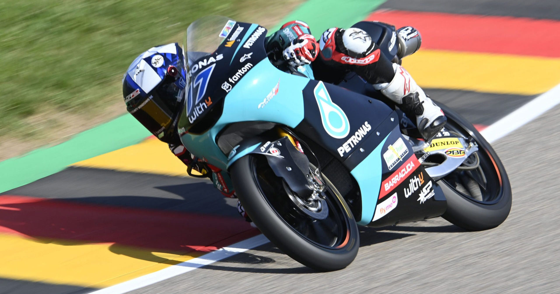 John McPhee (17). Photo courtesy PETRONAS Sprinta Racing. John McPhee (17). Photo courtesy PETRONAS Sprinta Racing.