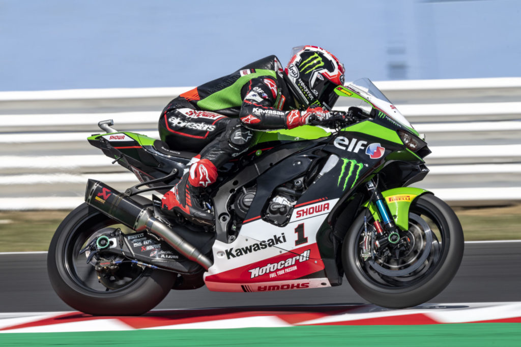 Jonathan Rea (1). Photo courtesy Kawasaki.