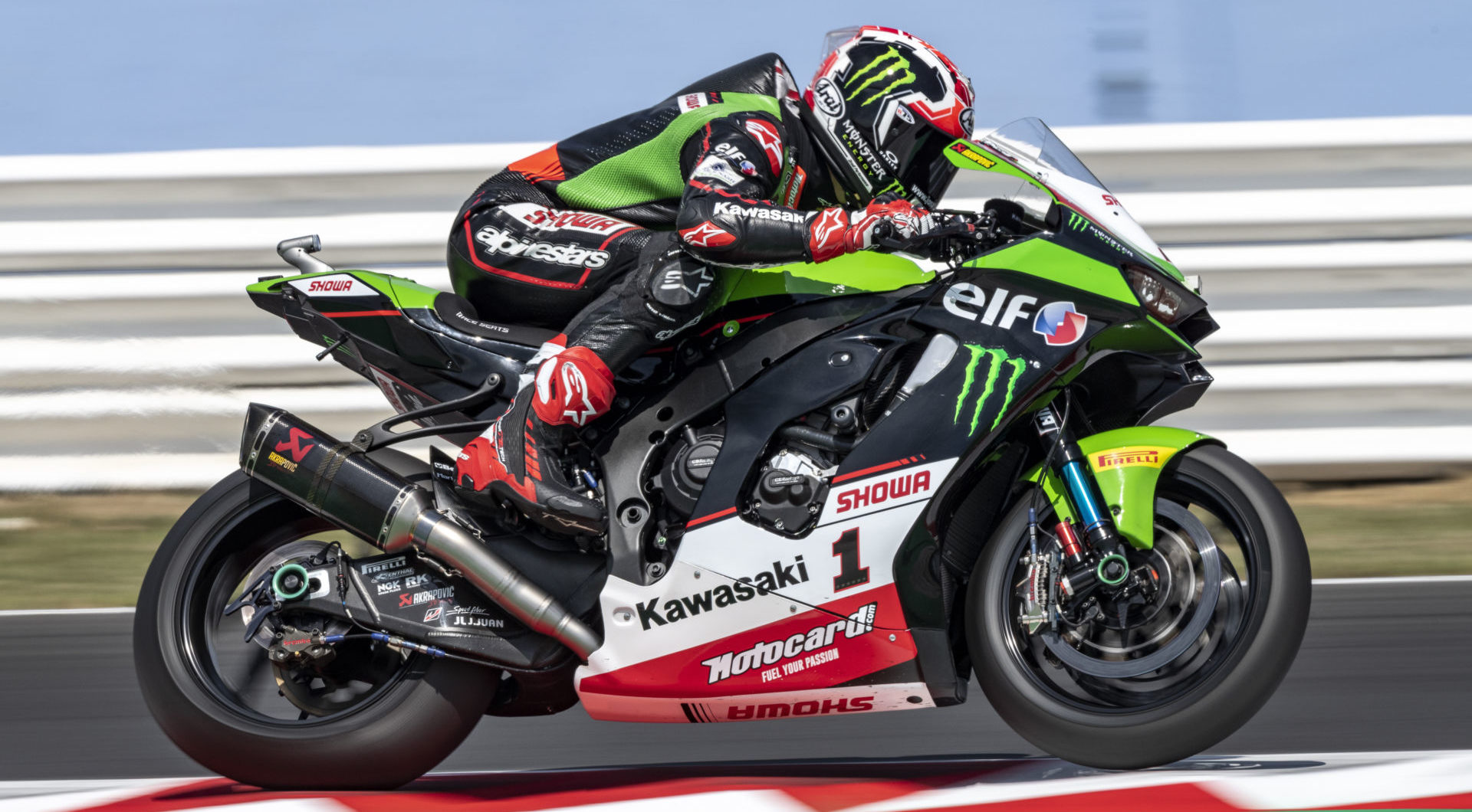 Jonathan Rea (1). Photo courtesy Kawasaki.