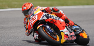 Marc Marquez (93). Photo courtesy Repsol Honda.