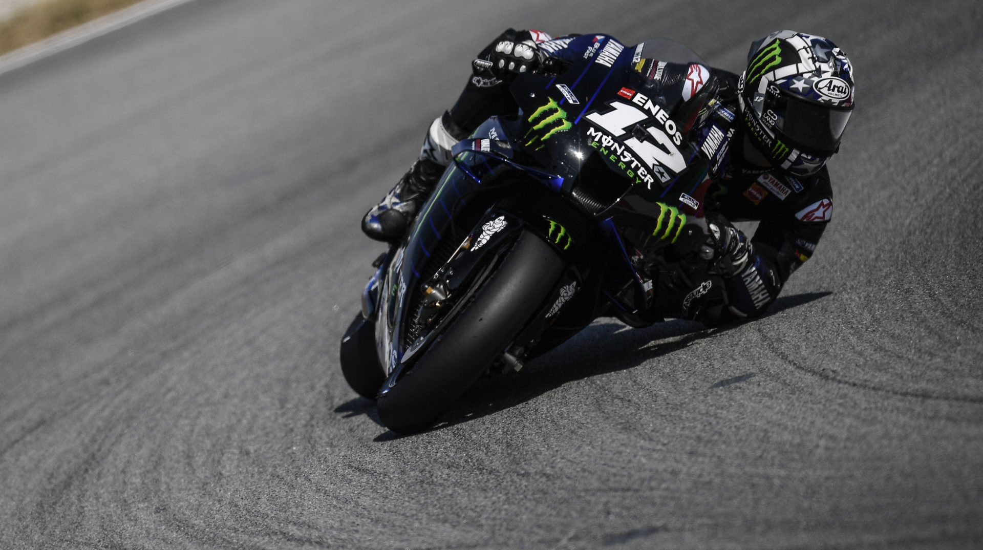 Maverick Vinales (!2). Photo courtesy Monster Energy Yamaha.