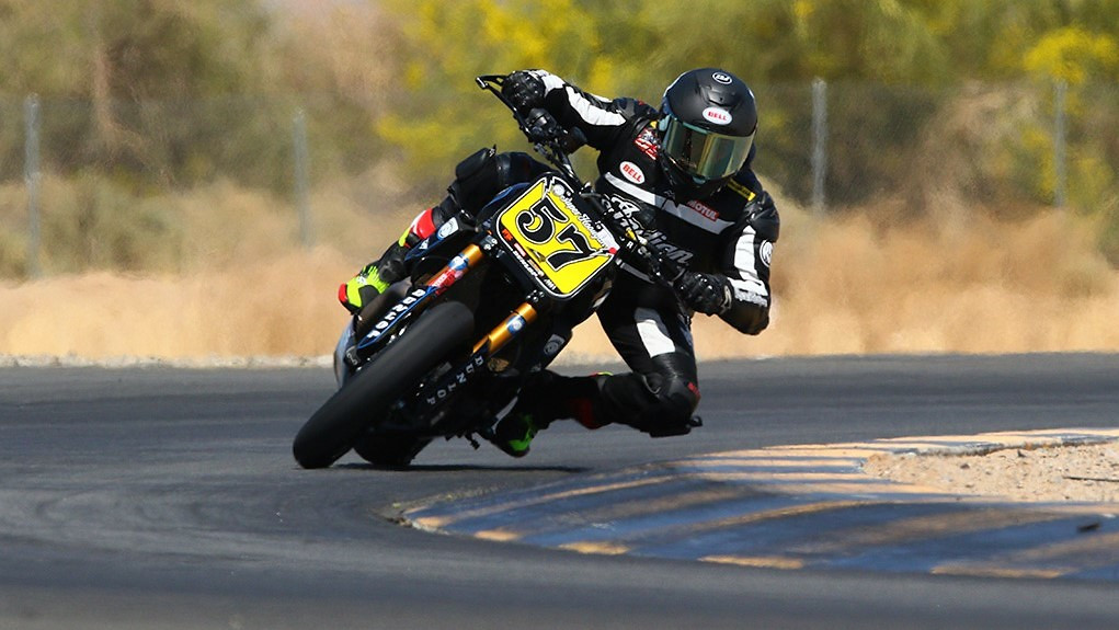 The Roland Sands Design (RSD) Super Hooligan National Championship series is running with MotoAmerica at WeatherTech Raceway Laguna Seca in July. Photo courtesy MotoAmerica.