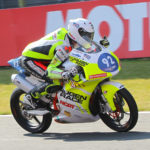 Rossi Moor (92) won Northern Talent Cup Race Two at Assen. Photo courtesy Dorna.