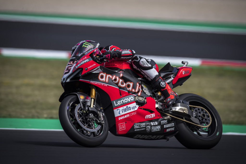 Scott Redding (45). Photo courtesy Ducati.