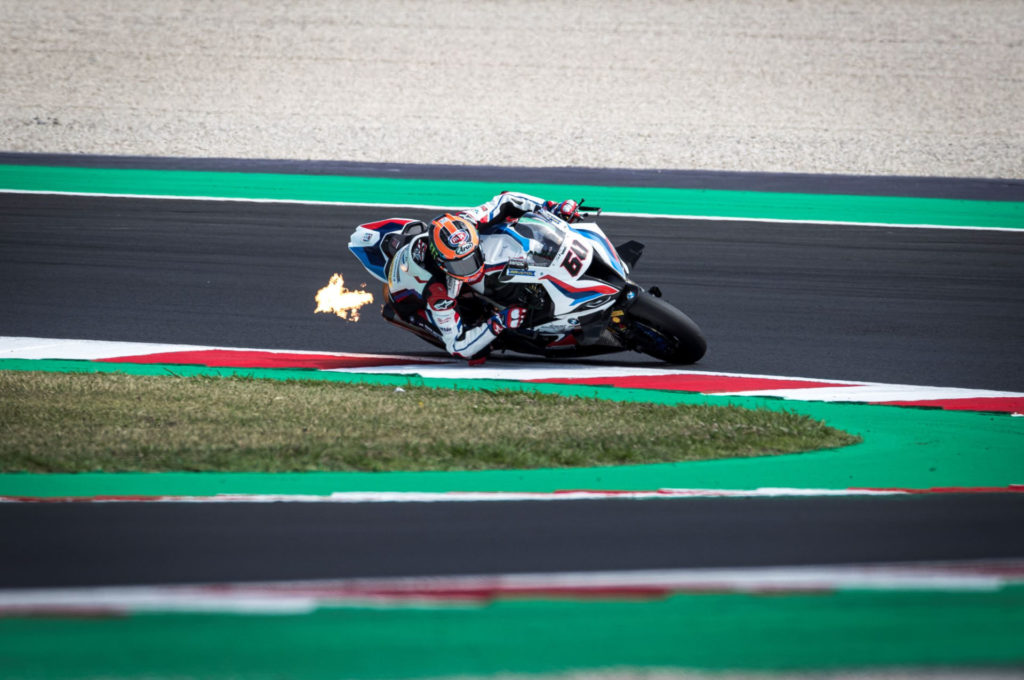 Tom Sykes (66). Photo courtesy BMW Motorrad.