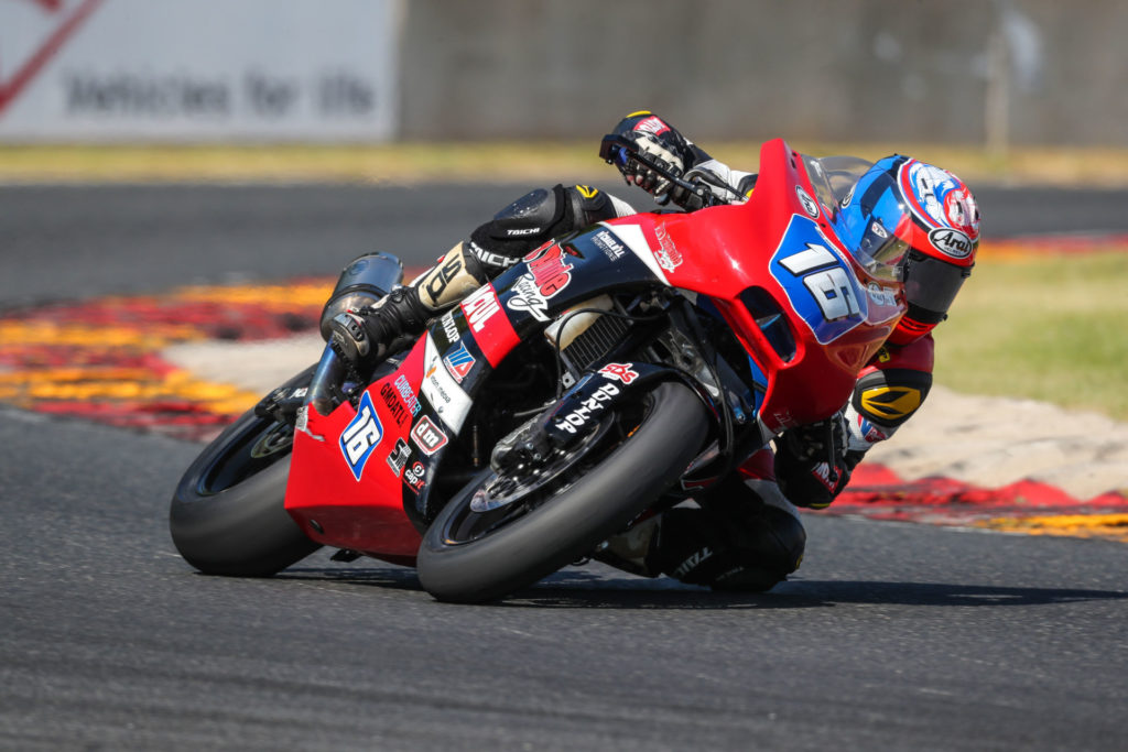 Trevor Standish (16). Photo by Brian J. Nelson, courtesy Pure Attitude Racing.