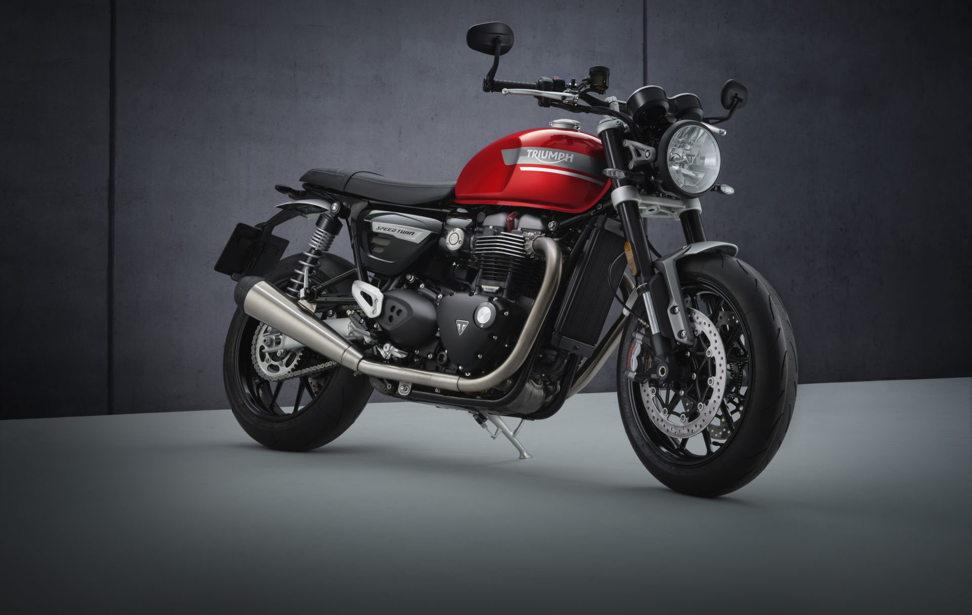 A 2022-model Triumph Speed Twin. Photo courtesy Triumph.