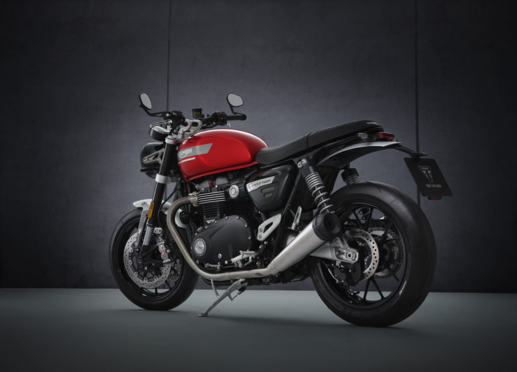 A 2022-model Triumph Speed Twin. Photo courtesy Triumph.