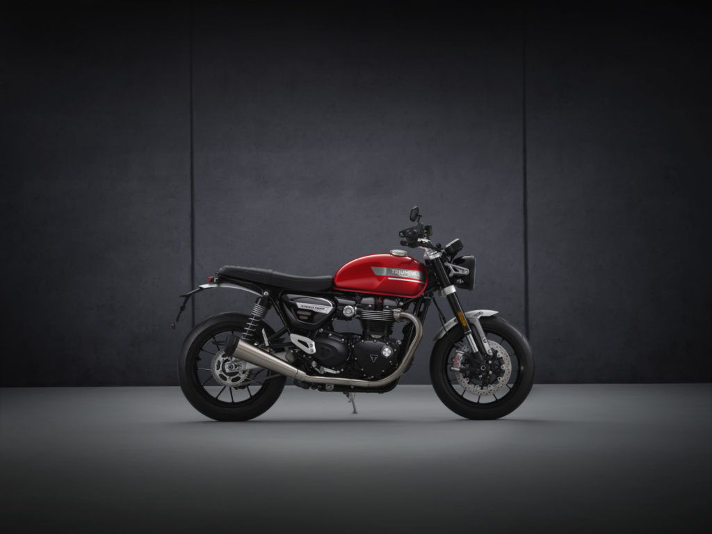 A 2022-model Triumph Speed Twin. Photo courtesy Triumph.