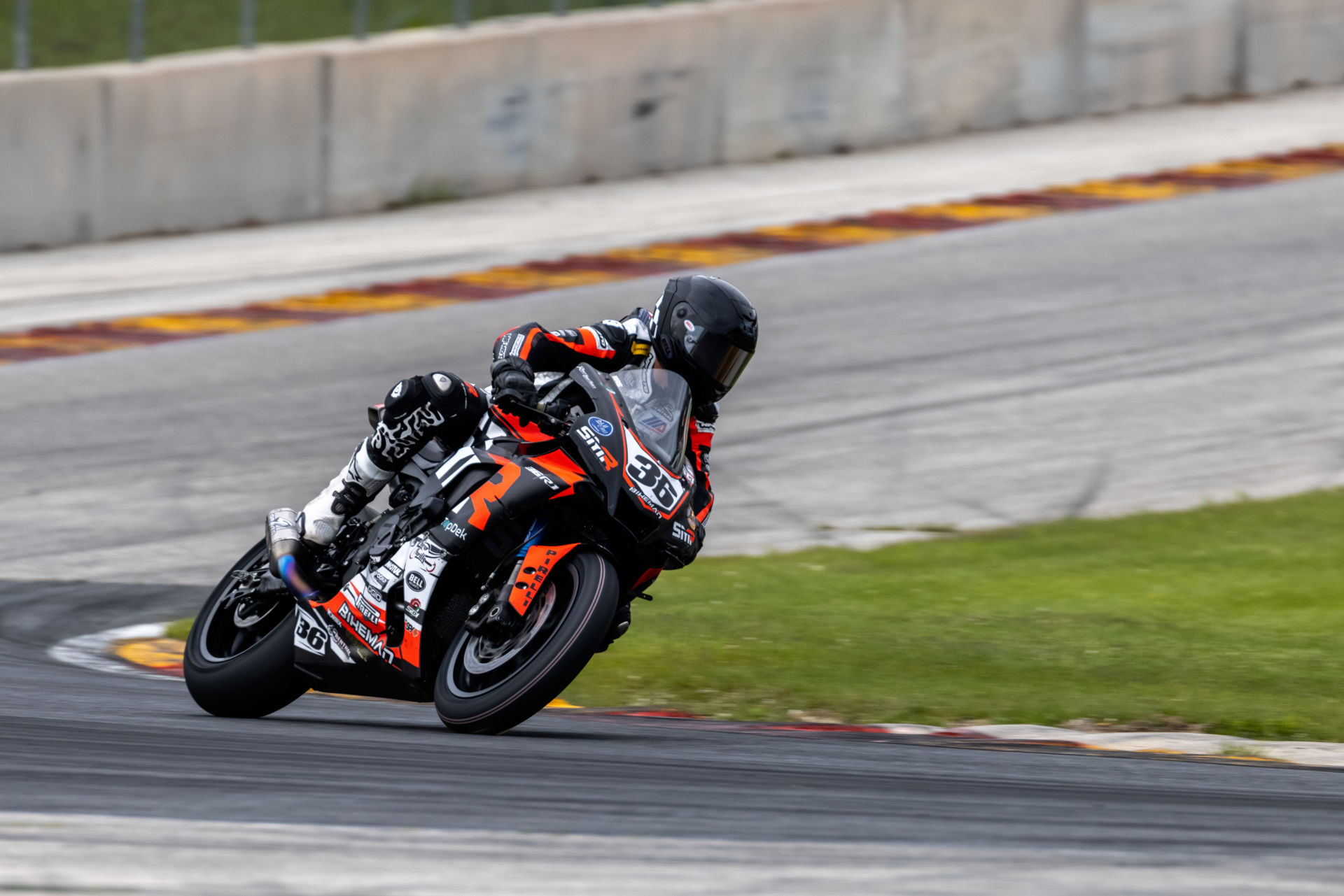 Jake Schmotter (36) finished second in the GP 3/4 Expert race. Photo by Chris Holden Photography, courtesy ZARS.