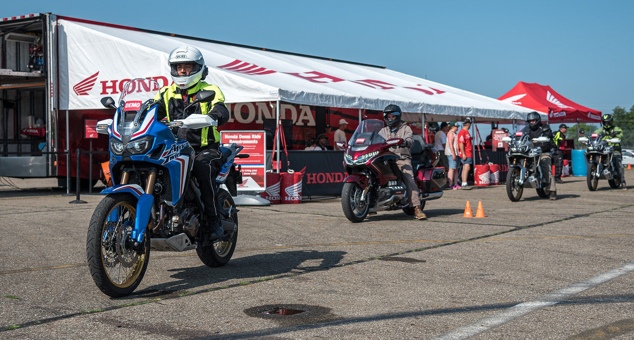 Honda will hold demo rides during AMA Vintage Motorcycle Days. Photo courtesy AMA.