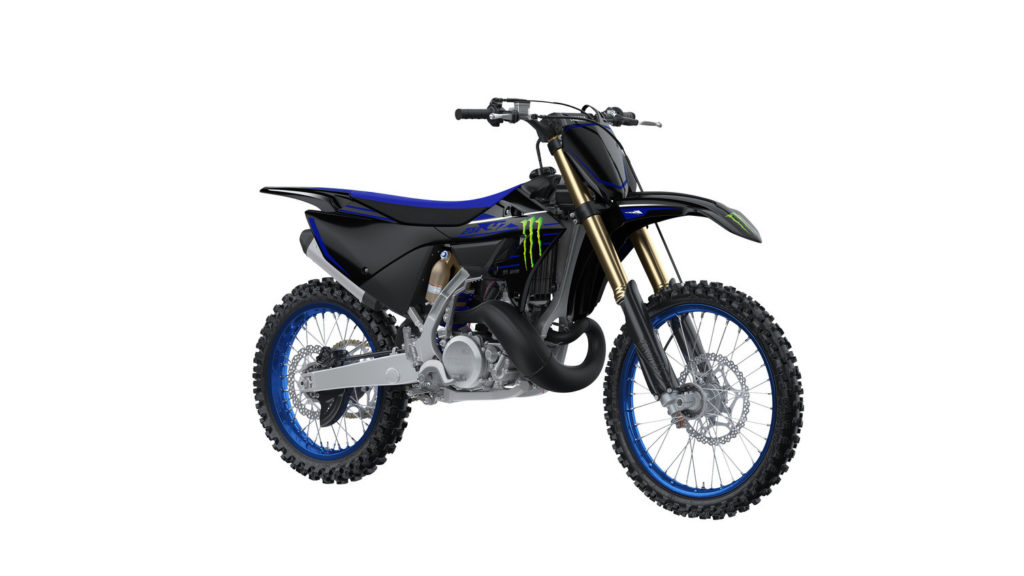 A 2022-model Monster Energy Yamaha Racing Edition YZ250. Photo courtesy Yamaha Motor Corp., U.S.A.