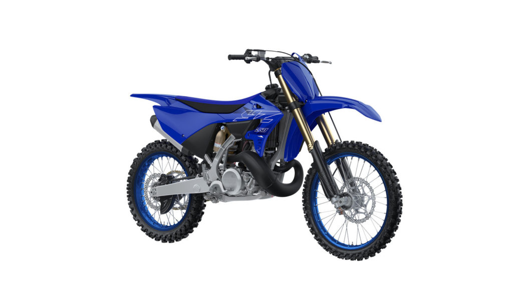 A 2022-model Yamaha YZ250. Photo courtesy Yamaha Motor Corp., U.S.A.