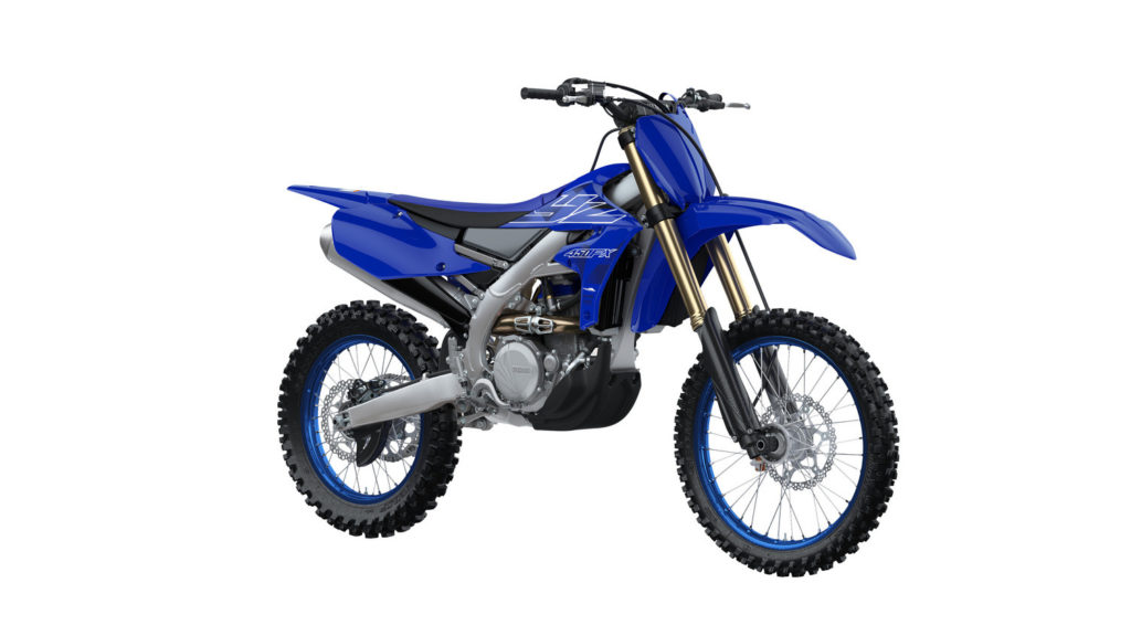 A 2022-model Yamaha YZ450FX. Photo courtesy Yamaha Motor Corp., U.S.A.