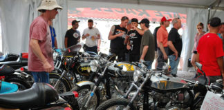 A scene from a previous AMA Vintage Motorcycle Days. Photo courtesy AMA.