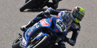 Alex Dumas (23). Photo by Bob Szoke, courtesy CSBK.