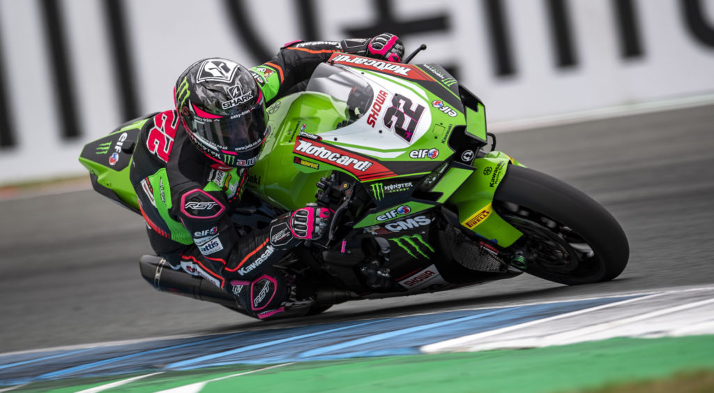 Alex Lowes (22). Photo courtesy Kawasaki.