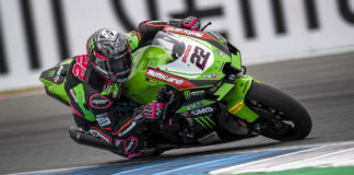 Alex Lowes (22). Photo courtesy Kawasaki.