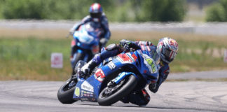 Sean Dylan Kelly (40) in action at Brainerd. Photo by Brian J. Nelson.
