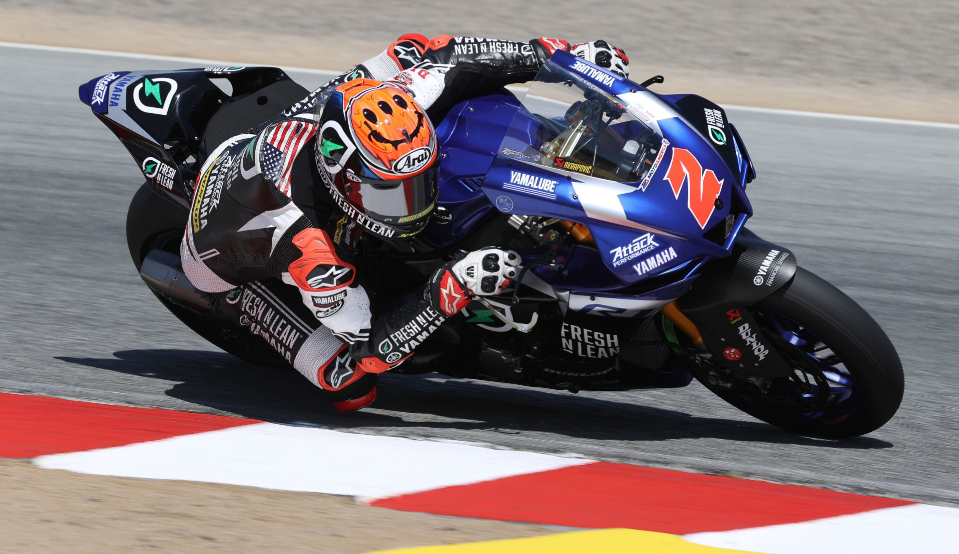 Josh Herrin (2) in action at Laguna Seca. Photo by Brian J. Nelson.