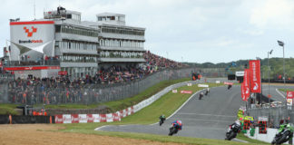 The British Superbike Championship returns to Brands Hatch this coming weekend. Photo courtesy MSVR.