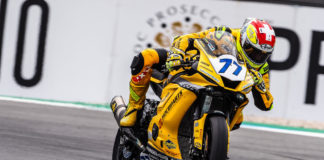 Dominique Aegerter (77). Photo courtesy Dorna.