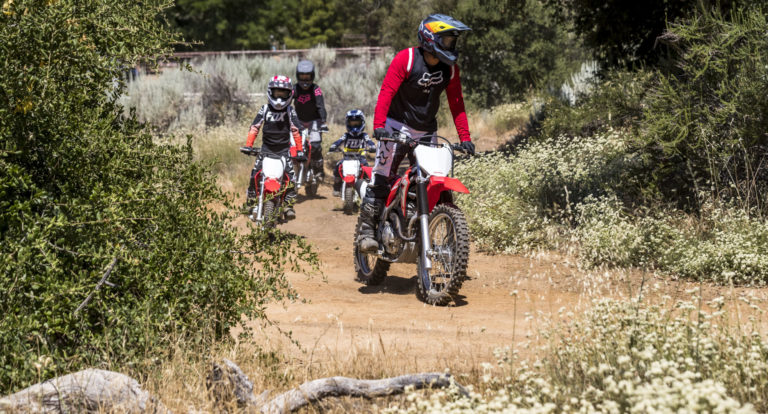 Honda Offering California-Legal 2022-Model Off-Road Bikes