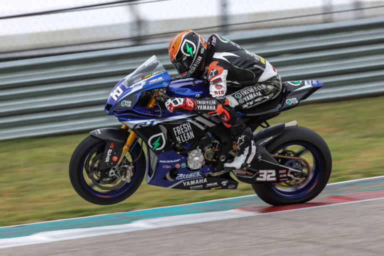 MotoAmerica: Gagne On The Gas In Superbike FP1 At Laguna Seca