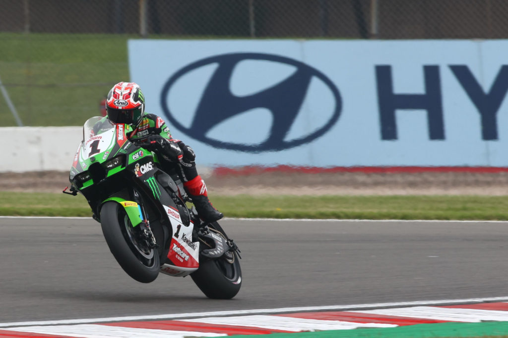 Jonathan Rea (1). Photo courtesy Dorna WorldSBK Press Office.