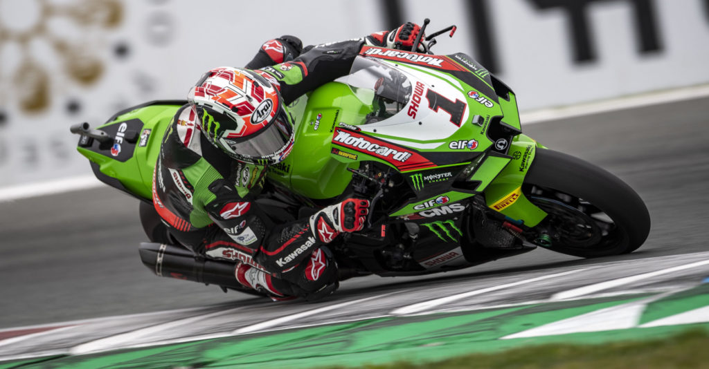 Jonathan Rea (1). Photo courtesy Kawasaki.