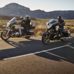 BMW's new R 18 Transcontinental (left) and R 18 B "Bagger" (right). Photo courtesy BMW Motorrad.