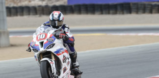 Travis Wyman (10) at Laguna Seca in 2020. Photo by Brian J. Nelson.