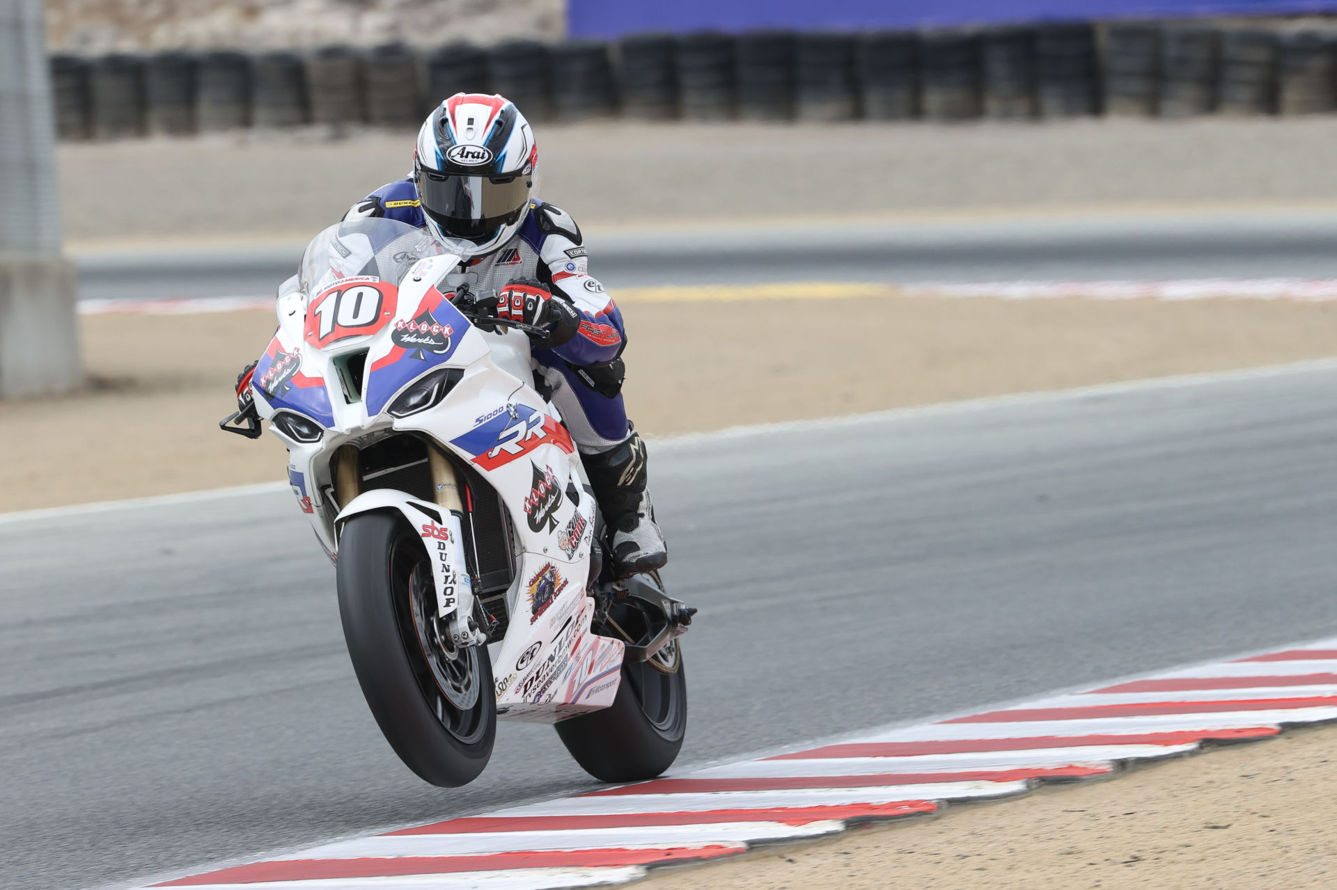 Travis Wyman (10) at Laguna Seca in 2020. Photo by Brian J. Nelson.